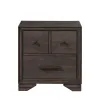 Samuel Lawrence Furniture S462-450 Granite Falls - 3-Drawer Youth Nightstand With Usb - Brown