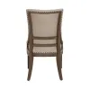 Liberty Furniture 615-C6501S Americana Farmhouse - Upholstered Shelter Side Chair - Dusty Taupe