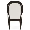 Riverside Furniture 27158 Lydia - Curved Upholstered Arm Chair (Set of 2) - White