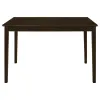 CoasterEveryday 150232 Guillen - 5 Piece Rectangular Dining Table Set - Cappuccino
