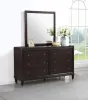 Coaster Fine Furniture 223063M Emberlyn - 6-Drawer Dresser With Mirror - Brown