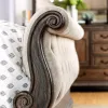 Furniture of America CM7663EK-BED Lysandra - Eastern King Bed - Rustic Natural Tone / Beige