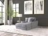 Jackson Furniture Industries 344519-2062/28-2063/28 Jackson Furniture Industries 344519-2062/28-2063/28 Cozy - Chaise With USB - Gunmetal