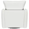 Coaster Fine Furniture 903391 Madia - Upholstered Sloped Arm Swivel Glider Chair - Vanilla