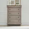 Liberty Furniture 589WT-BR41 Liberty Furniture 589WT-BR41 Rustic Traditions - 5 Drawer Chest - Saddle Tan