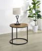 Coaster Fine Furniture 736037 Lainey - Round Occasional Side End Table - Mango