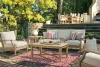 Ashley Furniture P801/838/835/820(2) Ashley Furniture P801/838/835/820(2) Clare View - 4 Pc. - Lounge Set - Beige