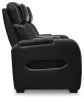 Ashley Furniture U2710618 Ashley Furniture U2710618 Boyington - Power Reclining Loveseat with Console/ Adj Headrest - Black
