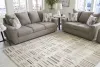 Ashley Furniture R406421 Ashley Furniture R406421 Leesdale - 8' x 10' Rug - Ivory / Brown / Black