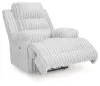 Ashley Furniture PC4280406 Rhines Falls - Zero Wall Recliner - Alloy