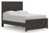 Ashley Furniture B3789/31/36/55/86 Ashley Furniture B3789/31/36/55/86 Prendonea - 4 Pc. - Dresser, Mirror, Full Panel Bed - Charcoal