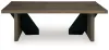 Ashley Furniture T554-1 Ashley Furniture T554-1 Kandinew - Rectangular Cocktail Table - Light Brown
