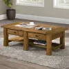 New Classic T3882-10 Duncan - 2 Drawer Coffee Table - Walnut