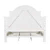 Liberty Furniture 244-BR-KUB Magnolia Manor - King Upholstered Bed - Antique White