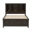 Liberty Furniture 759-YBR-FBB Thornwood Hills - Full Bookcase Bed - Rock Beaten Brown