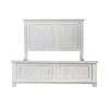 Liberty Furniture 237-BR-QPB Liberty Furniture 237-BR-QPB River Place - Queen Panel Bed - Riverstone White & Tobacco