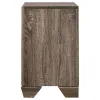 CoasterEveryday 204192 Kauffman - 2-Drawer Nightstand - Washed Taupe