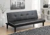 CoasterEveryday 550044 Katrina - Upholstered Tufted Convertible Sofa Bed - Black
