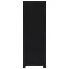 Coaster Fine Furniture 707756 Jupiter - 3-Shelf Engineered Wood Media Tower - Black