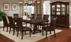 Furniture of America CM3350AC-2PK Alpena - Arm Chair (Set of 2) - Brown Cherry / Espresso