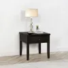 Coaster Fine Furniture 710577 Concord - 1-Drawer Square End Table - Distressed Java