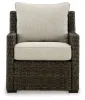 Ashley Furniture P465-820 Brook Ranch - Lounge Chair With Cushion - Brown