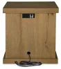 Ashley Furniture T839-7 Brinstead - Chair Side End Table - Light Brown