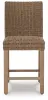 Ashley Furniture P749-130 Walton Bridge - Barstool (Set of 2) - Driftwood