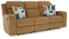 Ashley Furniture 38605/88/94/25 Ashley Furniture 38605/88/94/25 Kanlow - 3 Pc. - Reclining Sofa, Reclining Loveseat With Console, Rocker Recliner - Honey