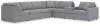 Ashley Furniture 92104S32 Ashley Furniture 92104S32 Modmax - 7-Piece Sectional With Storage Console And Raf Corner Chair - Granite