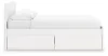 Ashley Furniture EB9630B20 Ashley Furniture EB9630B20 Onita - King Panel Platform Bed With Storage - White