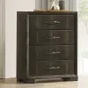 New Classic B1973-070 Langston - 5 Drawer Chest - Espresso