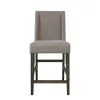 Liberty Furniture 152-CD-O7GTS Liberty Furniture 152-CD-O7GTS Double Bridge - 7 Piece Gathering Table Set (Upholstered Counter Chairs) - Dark Chestnut