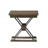 Liberty Furniture 473-OT1021 Sonoma Road - Chair Side Table - Weathered Beaten Bark