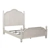 Liberty Furniture 652-BR-QPS Liberty Furniture 652-BR-QPS Farmhouse Reimagined - Queen Poster Bed - Antique White / Chestnut Tops