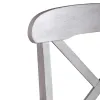Liberty Furniture 303W-C3001S Ocean Isle - Upholstered X Back Side Chair - Antique White