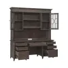 Liberty Furniture 297-HO-CHS Paradise Valley - Credenza & Hutch - Saddle Brown