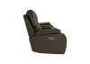 New Classic U093-25P2-BRN Brookings - Console Loveseat With Power Headrest & Footrest - Brown