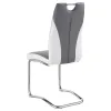 CoasterEssence 193812 Brooklyn - Upholstered Dining Side Chair (Set of 4) - Gray