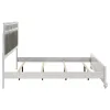CoasterEveryday 205891KE Barzini - Wood Eastern King Panel Bed - White