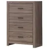 CoasterEveryday 207045 Brantford - 4-Drawer Bedroom Chest - Barrel Oak