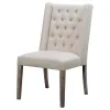 CoasterEssence 105143 Bexley - Fabric Upholstered Dining Side Chair (Set of 2) - Beige