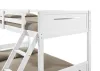 CoasterEveryday 405052WHT Littleton - Wood Twin Over Full Bunk Bed - White