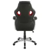 CoasterEssence 801497 Lucas - Upholstered Adjustable Home Office Desk Chair - Black