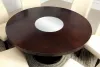 Furniture of America CM3556T-TABLE Cimma - Round Dining Table - Espresso