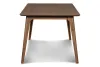 New Classic 40-1651-D4CT Oscar - Rectangle Table & 4 Chairs - Walnut