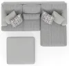 Jackson Furniture Industries 3480/46/76/12-18 Jackson Furniture Industries 3480/46/76/12-18 Titan - 2 Piece Sofa Chaise With Comfort Coil Seating, 40
