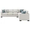 Coaster Fine Furniture 500818 Ashford - Chenille Upholstered Sleeper Sectional Sofa - Greige