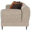 Coaster Fine Furniture 509411 Jade - Chenille Upholstered Sculpted Track Arm Sofa - Latte