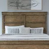 Liberty Furniture 930-BR13 Carolina Park - Queen Panel Headboard - Amber Brown
